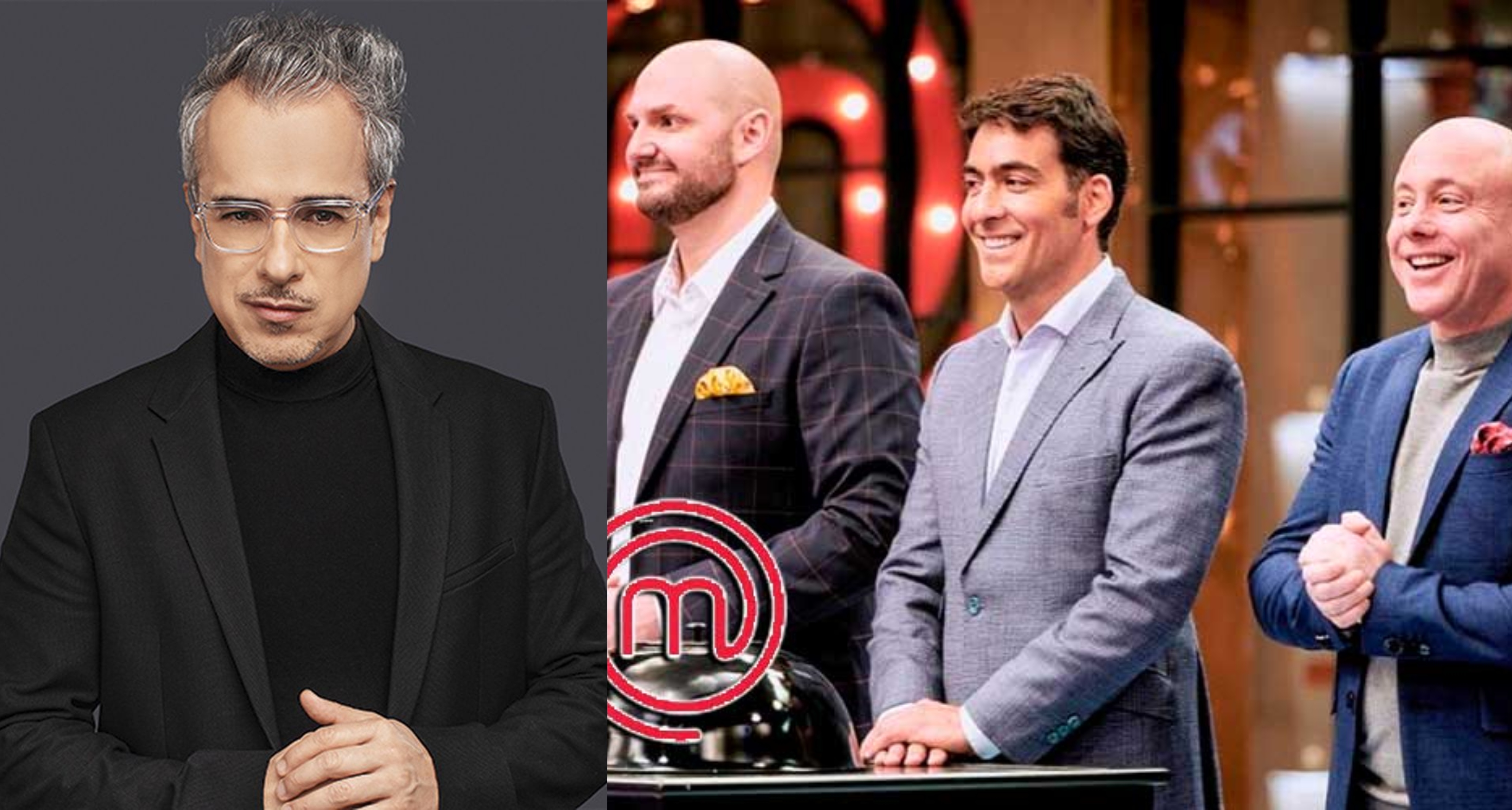 Jorge Enrique Abello y jurados de MasterChef. Imagen tomada de Las2Orillas.com
