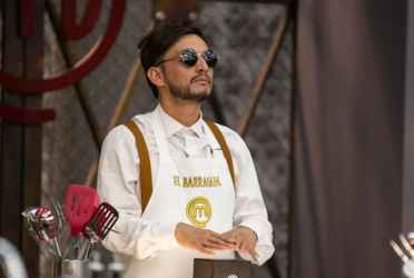 Juan Pablo Barragán en Masterchef Clebrity. Imagen tomada de MasterChef Celebrity