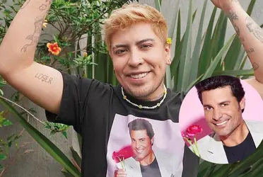 JuanDa y Chayanne. Imagen tomada de Instagram