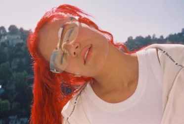La cantante se dio el lujo de disfrutar de uno de los shows más importantes del año 