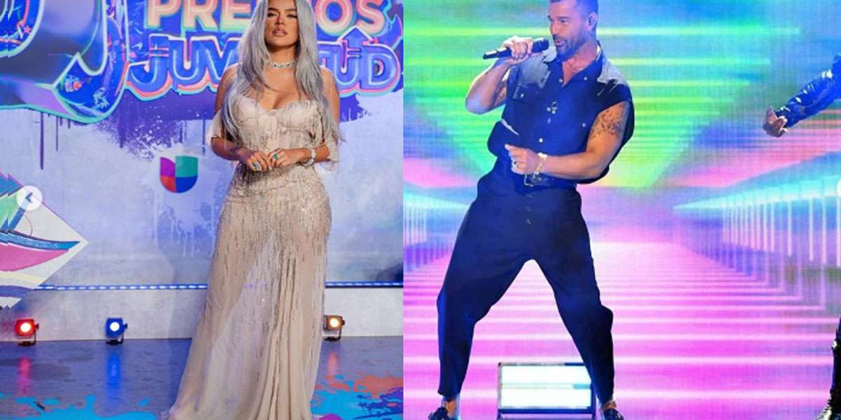 La colombiana se llevó todos los premios y también el reconocimiento de su colega puertorriqueño.