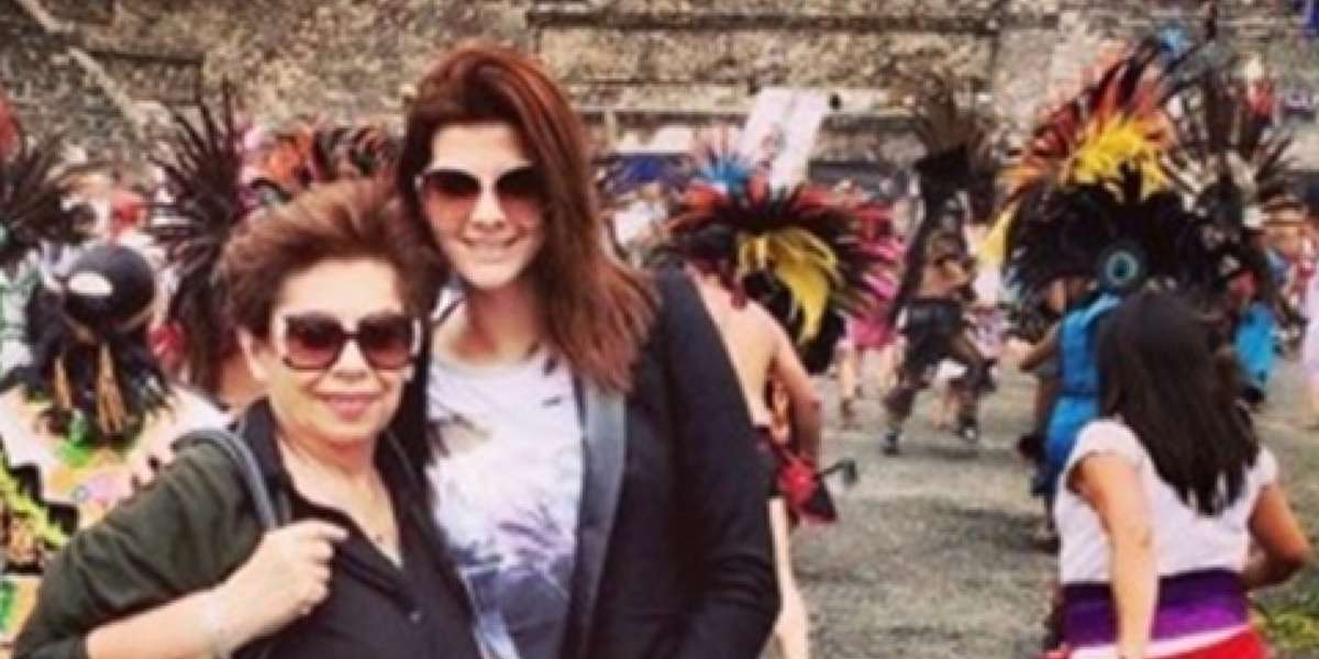 La presentadora tuvo una especial relación con su fallecida exsuegra.
