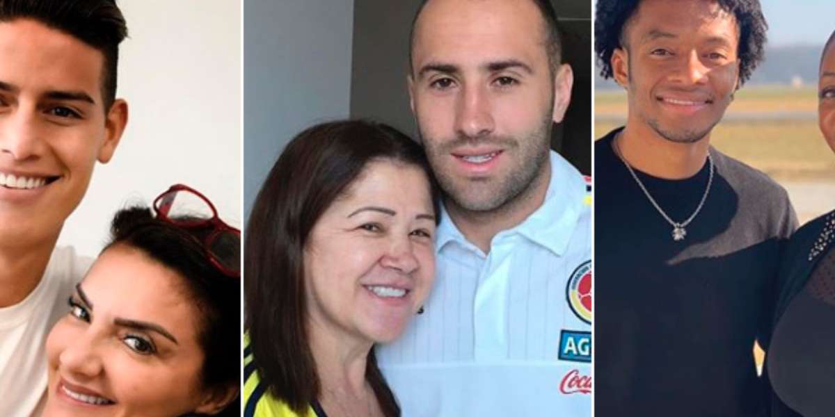 Las mamás de los jugadores de la Selección Colombia también reciben cientos de halagos.