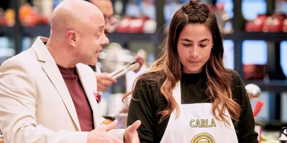 Las miradas entre la actriz y el jurado de MasterChef siempre fueron motivo de comentarios en las redes sociales luego de cada capítulo en la edición pasada.
