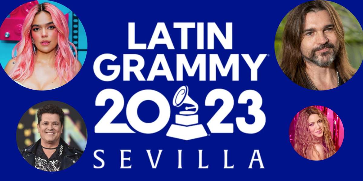 Latin Grammy Sevilla Karol G, Juanes, Carlos Vives, Shakira- Imagen tomada de HOLA