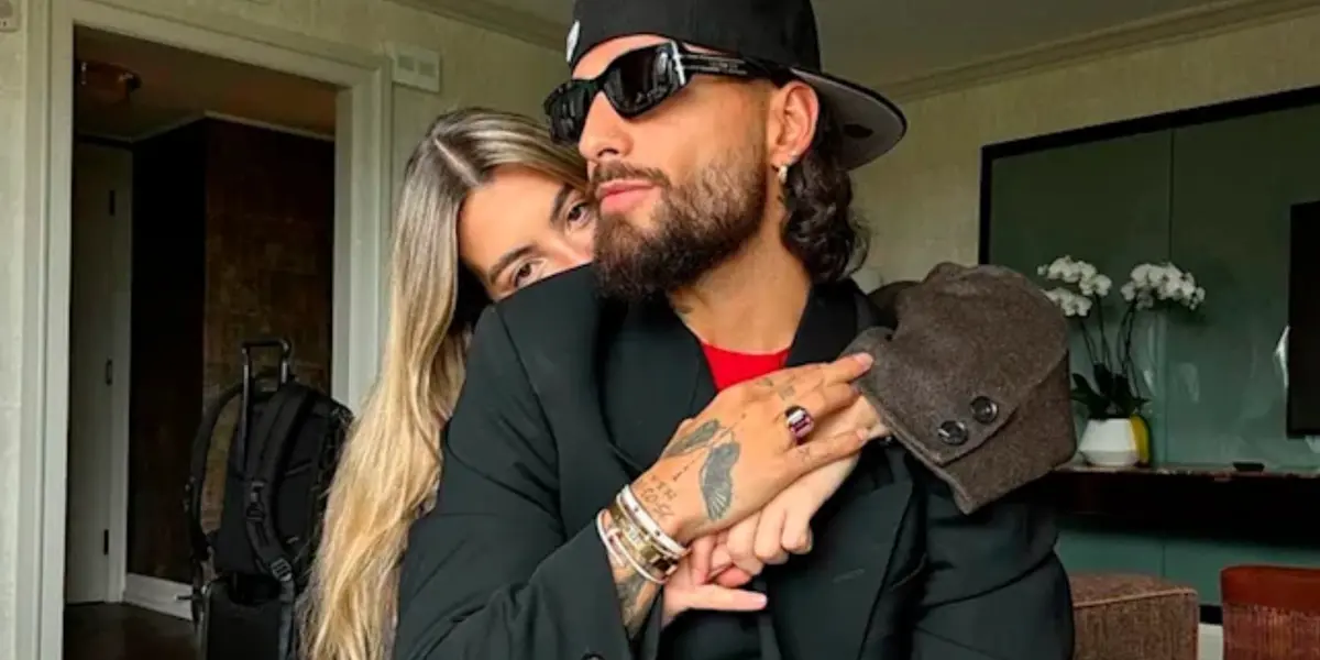 Maluma y Susana. Imagen tomada de Hola