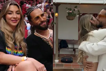 Maluma y Susana. Imagen tomada de HOLA