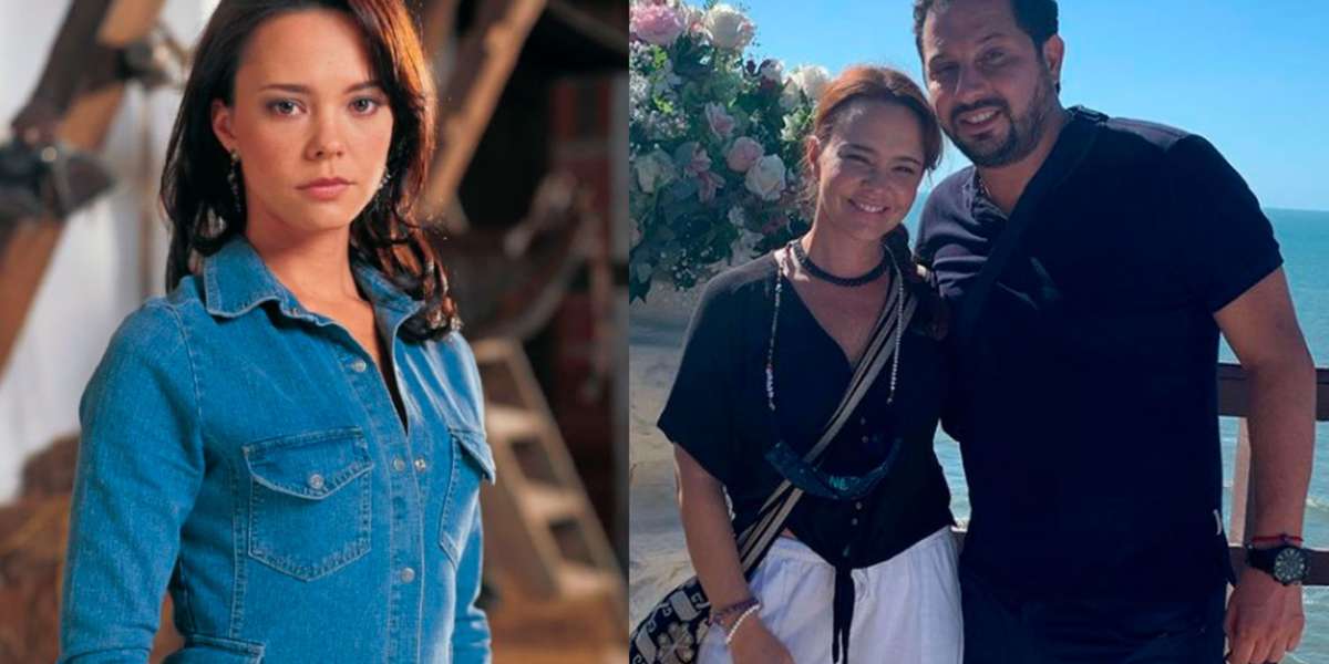 Natasha Klauss y su esposo. Imagen tomada de LaRepublica.pe