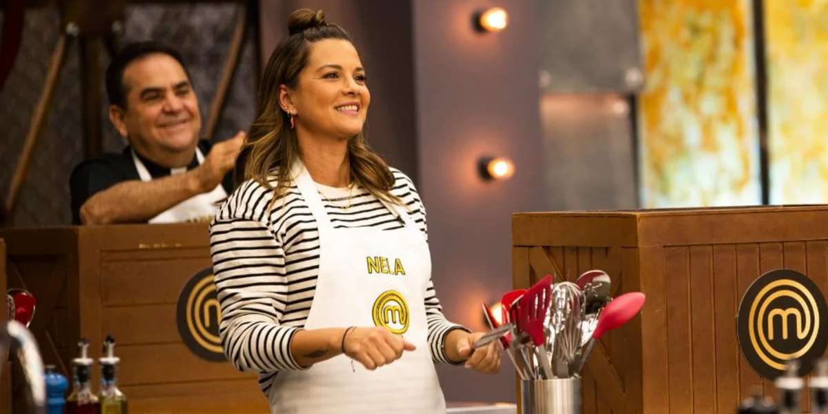 Nela González en Masterchef Celebrity. Imagen tomada de Canal RCN