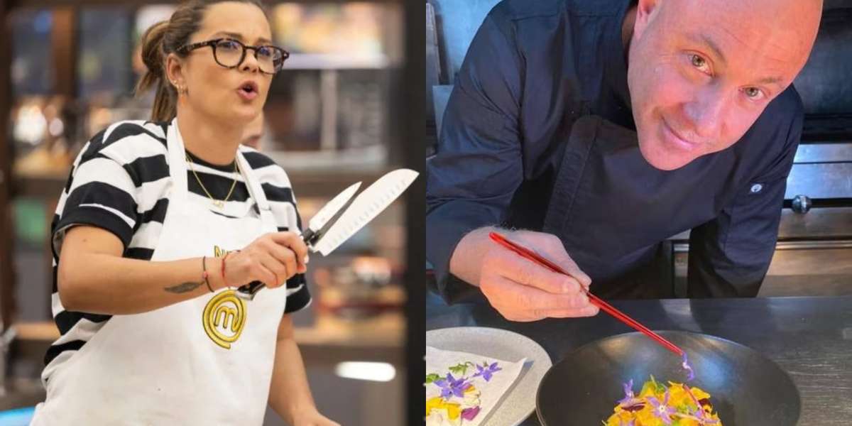 Nela González y Jorge Rausch. Imagen tomada de Canal RCN
