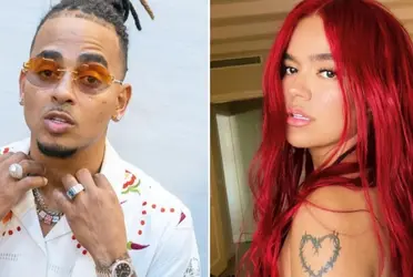 Ozuna y Karol G. Imagen tomada de Cibercuba
