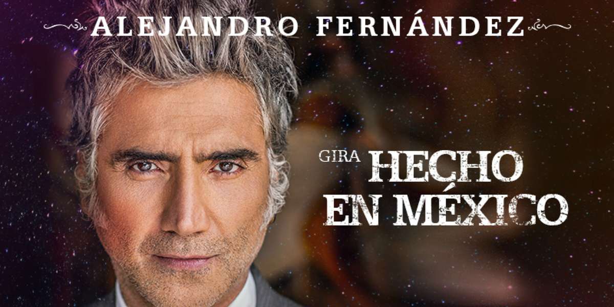 Regresa con su gira "Hecho en Mexico" acompañado de su hijo Alex Fernandez.
