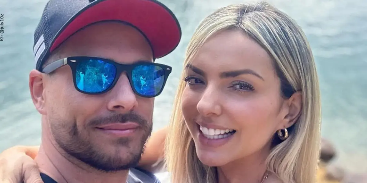 Sebastián Caicedo y Juliana Diez. Imagen tomada de Canal RCN