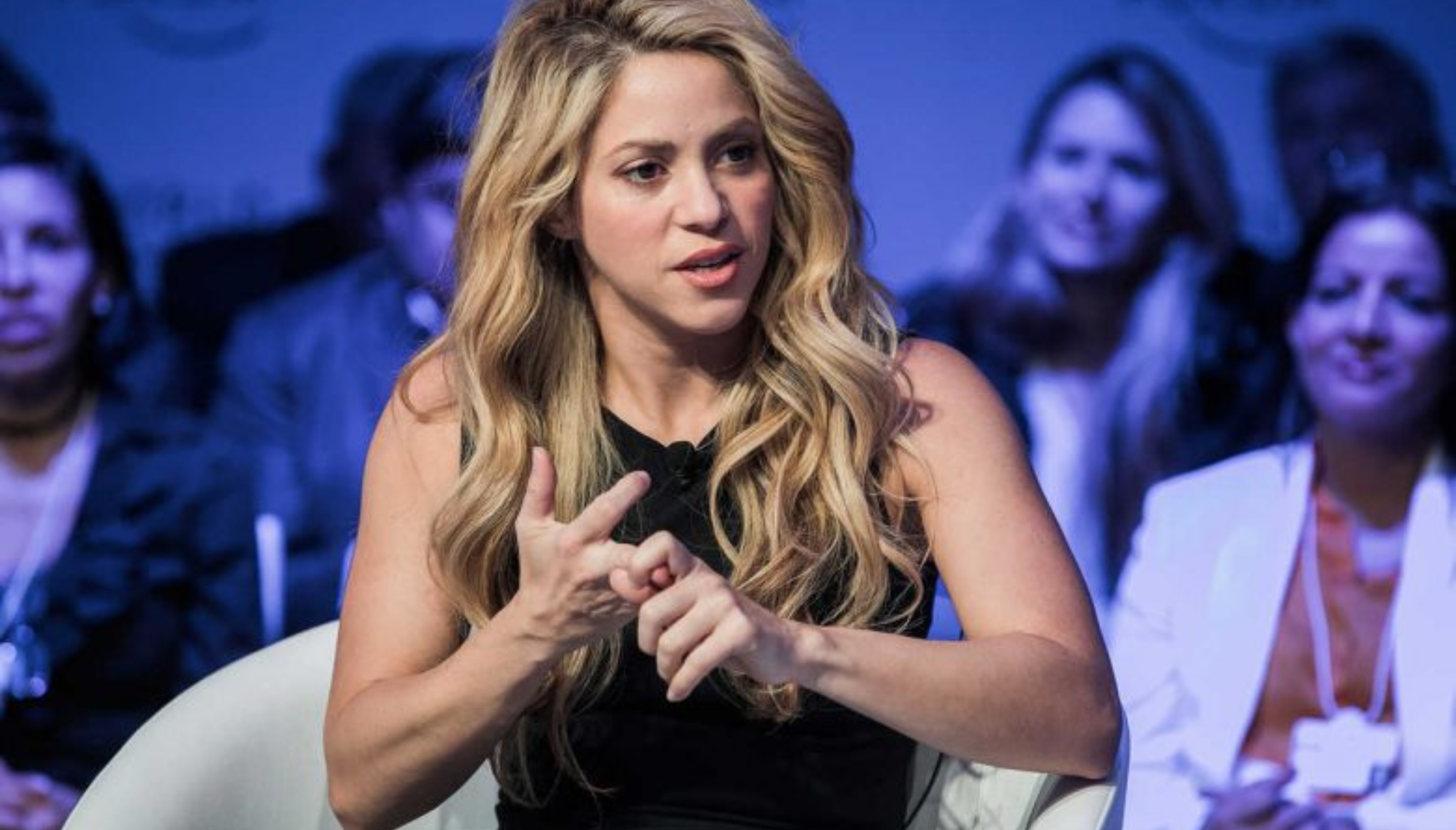 Shakira. Imagen tomada de La Nación.