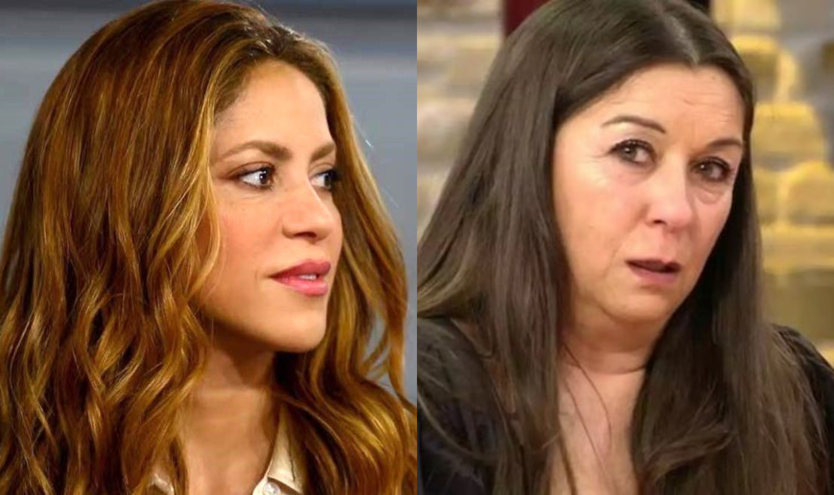 Shakira y Cristina Cardenas. Imagen tomada de CLM24