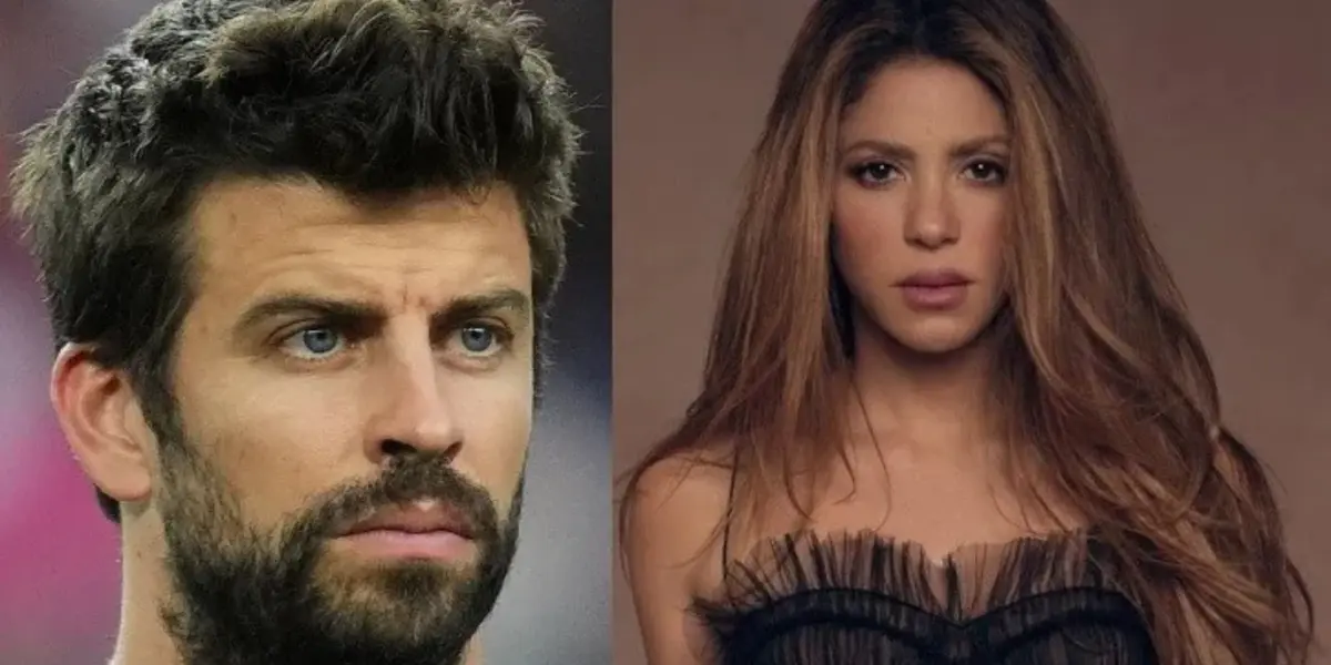 Shakira y Gerard Piqué. Imagen tomada de Soy Carmín
