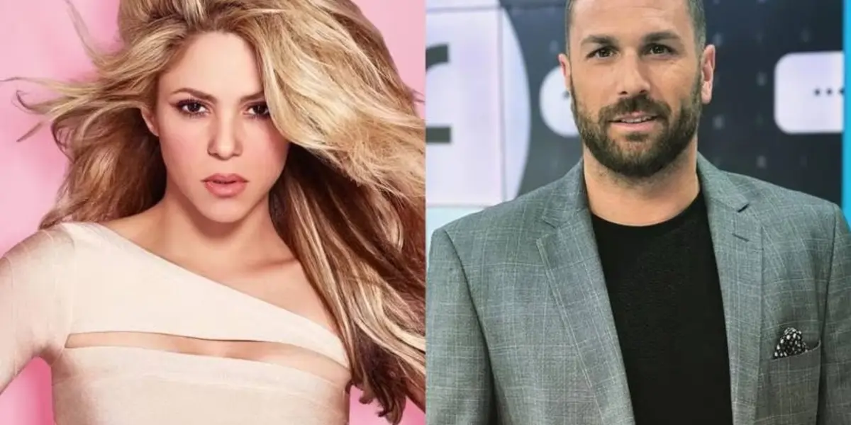 Shakira y Jordi Martín. Imagen tomada de El Universo