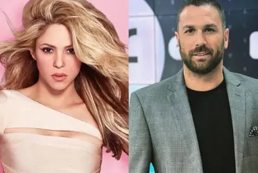 Shakira y Jordi Martín. Imagen tomada de El Universo