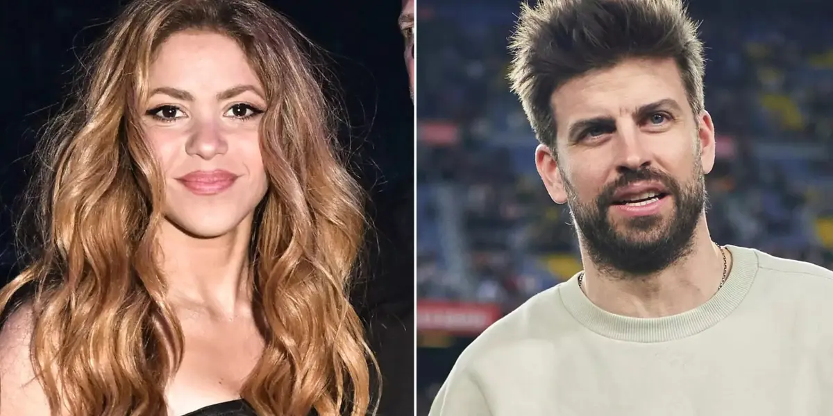 Shakira y Piqué. Imagen tomada de People en Español
