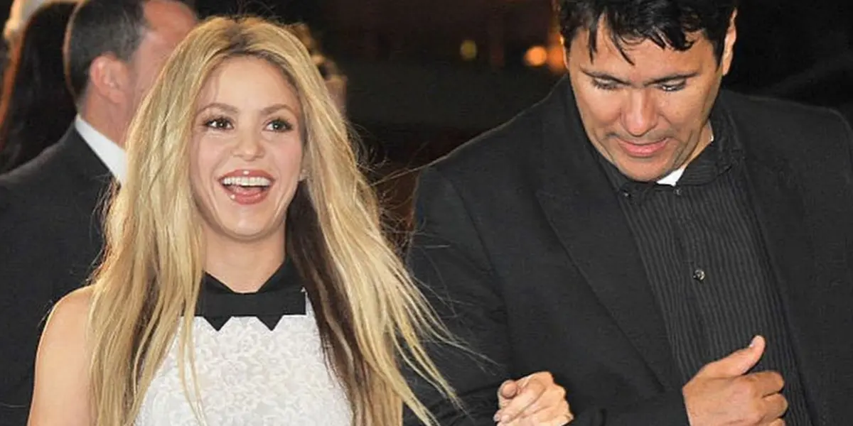 Shakira y Tonino. Imagen tomada de El Heraldo