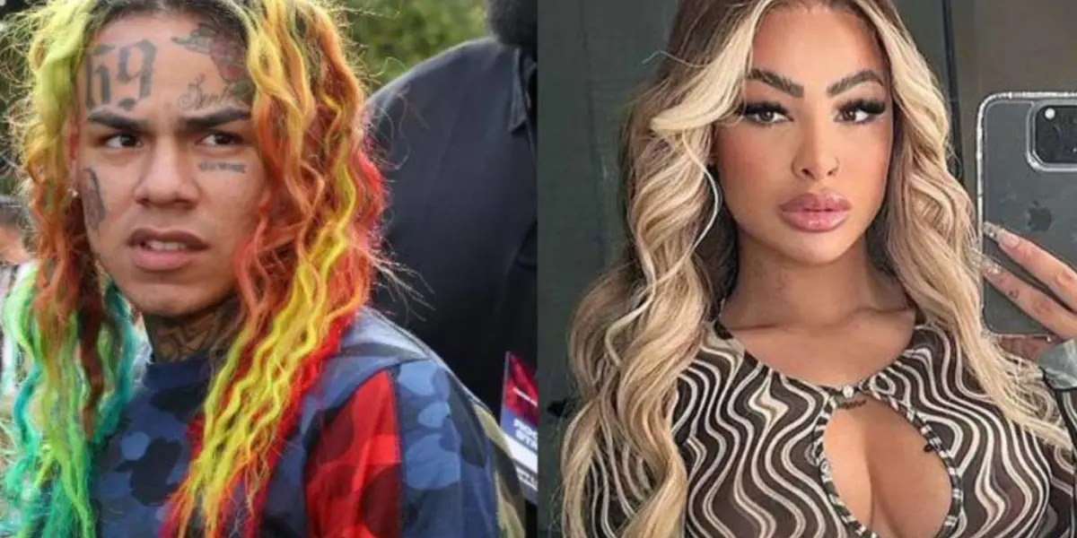 Tekashi y  Yailín. Imagen tomada de Ecuavisa