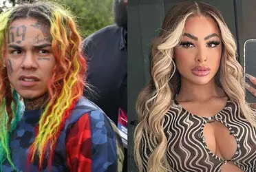 Tekashi y  Yailín. Imagen tomada de Ecuavisa