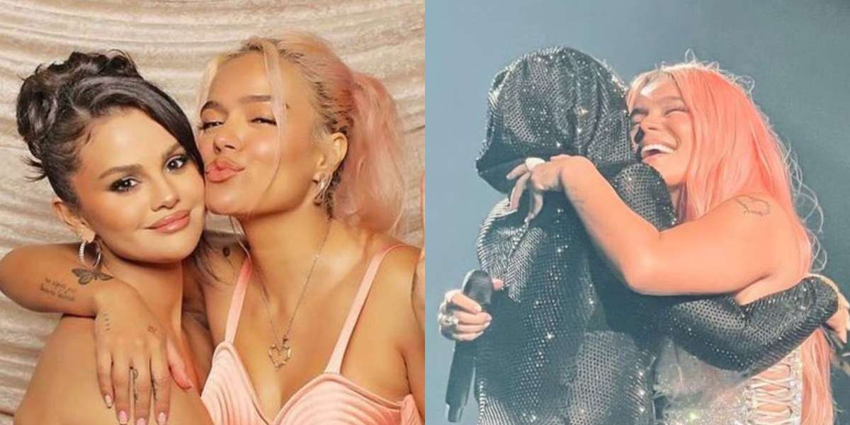 Varios famosos sorprendieron a los fanáticos de Karol G al asistir como público a sus conciertos