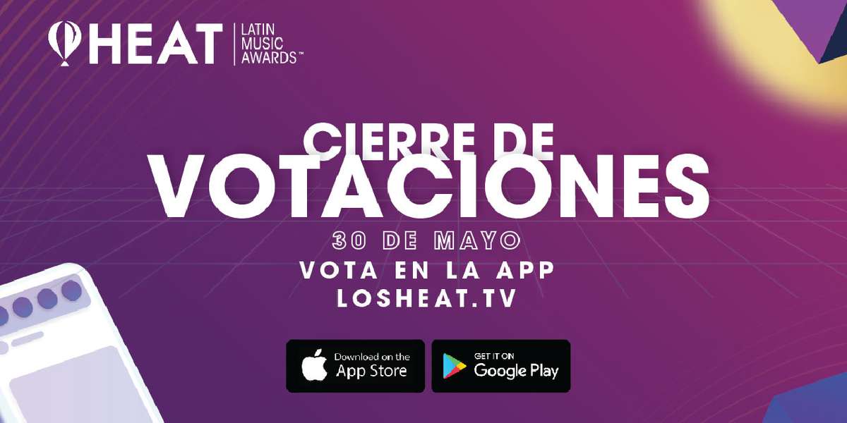 Ya puedes votar por tu artista nominado favorito, las votaciones estarán abiertas hasta el 30 de mayo. 