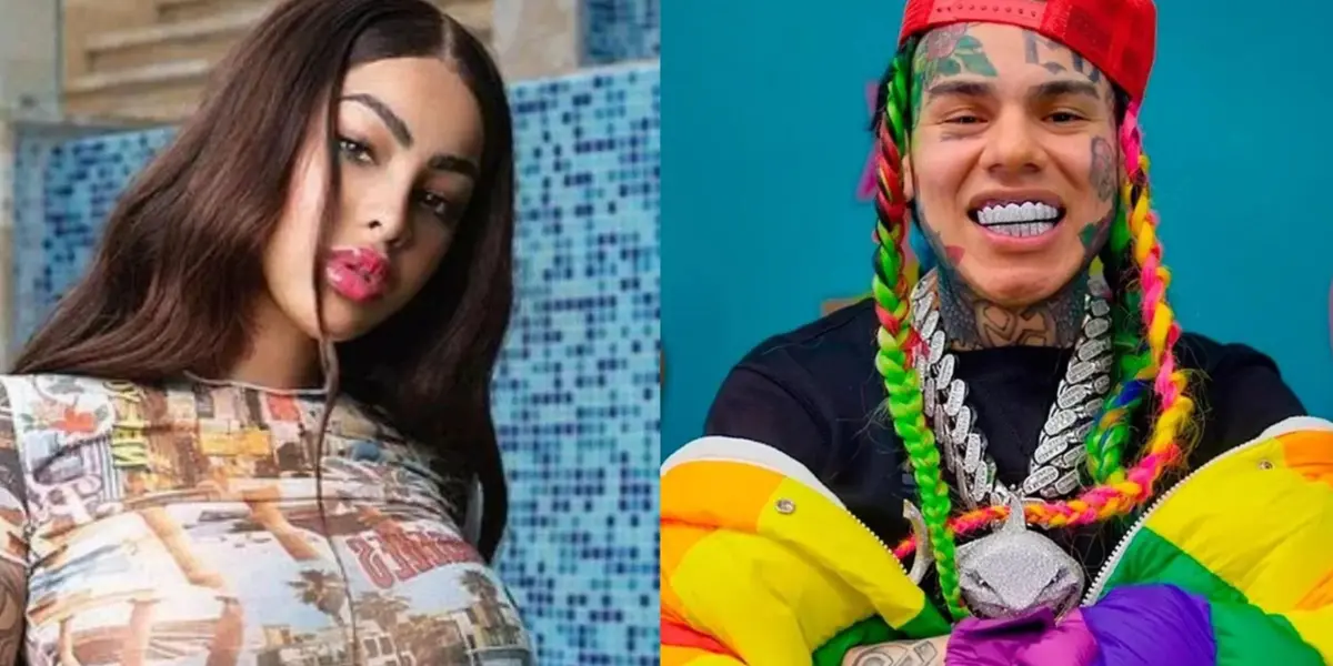 Yailín y Tekashi. imagen tomada de La Tronadora