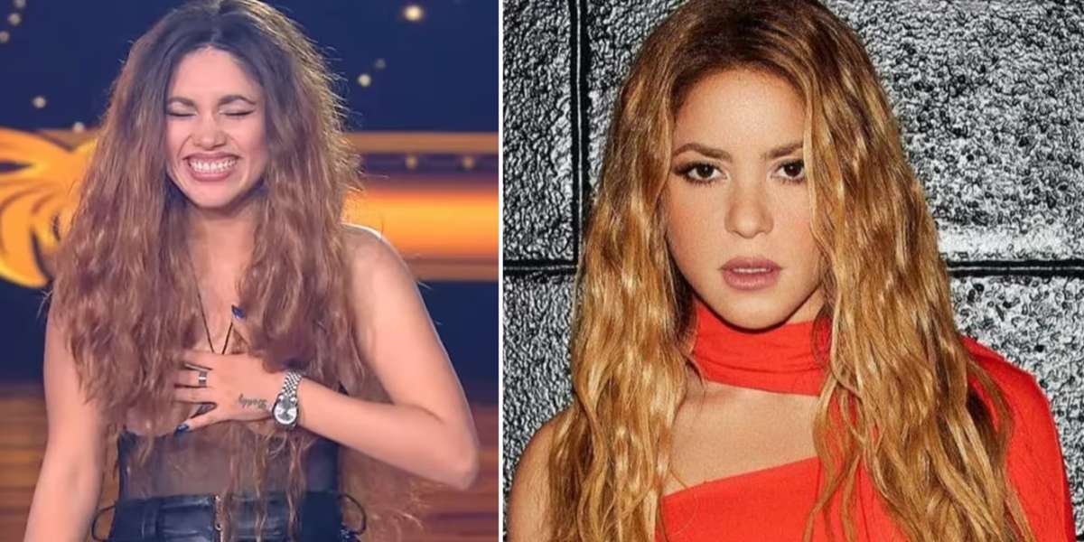 Yo me llamo Shakira y Shakira- Imagen romada de infobae